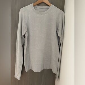 lululemon athletica Gray Long Sleeve Tee